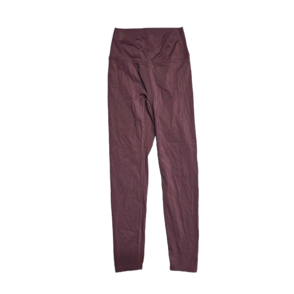 Lululemon Women's Burgundy Leggings‎ 4